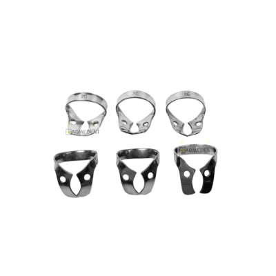 Kit Dentale 9 Pezzi Morsetti Diga In Gomma Per Endodonzia E Ortodonzia, Nuovi E Sterili Morsetti Endodontici In Gomma - Foto 6