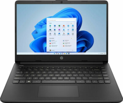 HP 14-DQ0051DX 14'' (64GB eMMC, Intel Celeron N, 2.60 GHz, 4GB) Laptop - Jet...