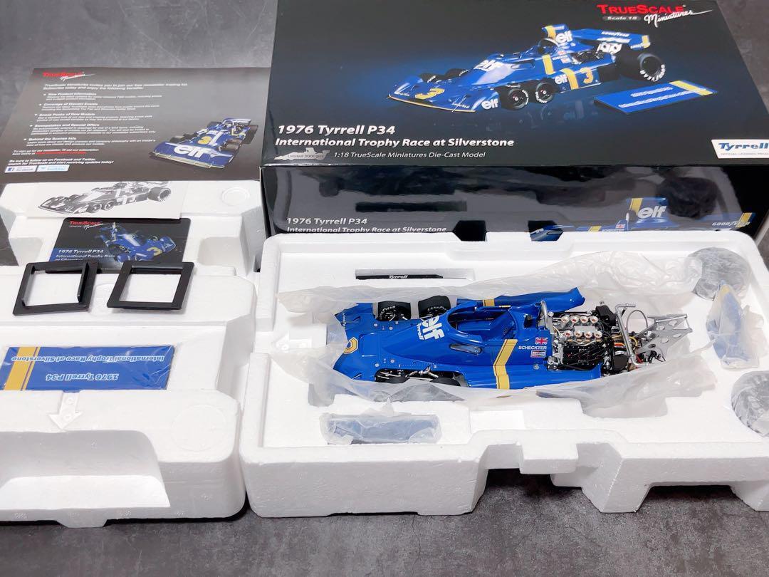 TSM 1/18 Tyrrell P34 1976 Silverstone Limited Edition Model TSM 1/18 Tyrrell P34 1976 Silverstone Limited Edition Model