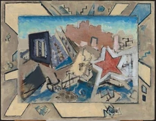 Study, New York : 1934 : John Marin : Archival Art Print