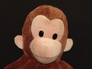 big curious george stuffed animal