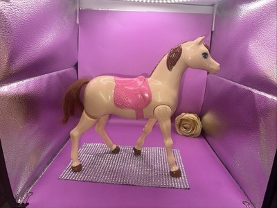 Barbie Saddle n Ride Walking Horse Mattel 2015 Equestrian Not Tested!