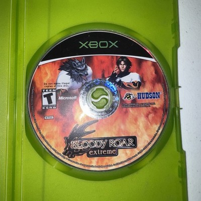 Bloody Roar Extreme Xbox Monster Werewolf Fighting Video Game X BOX