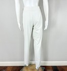 EILEEN FISHER Washable Stretch Crepe Pants In Bone - Size Large L - NTSF — photo 4