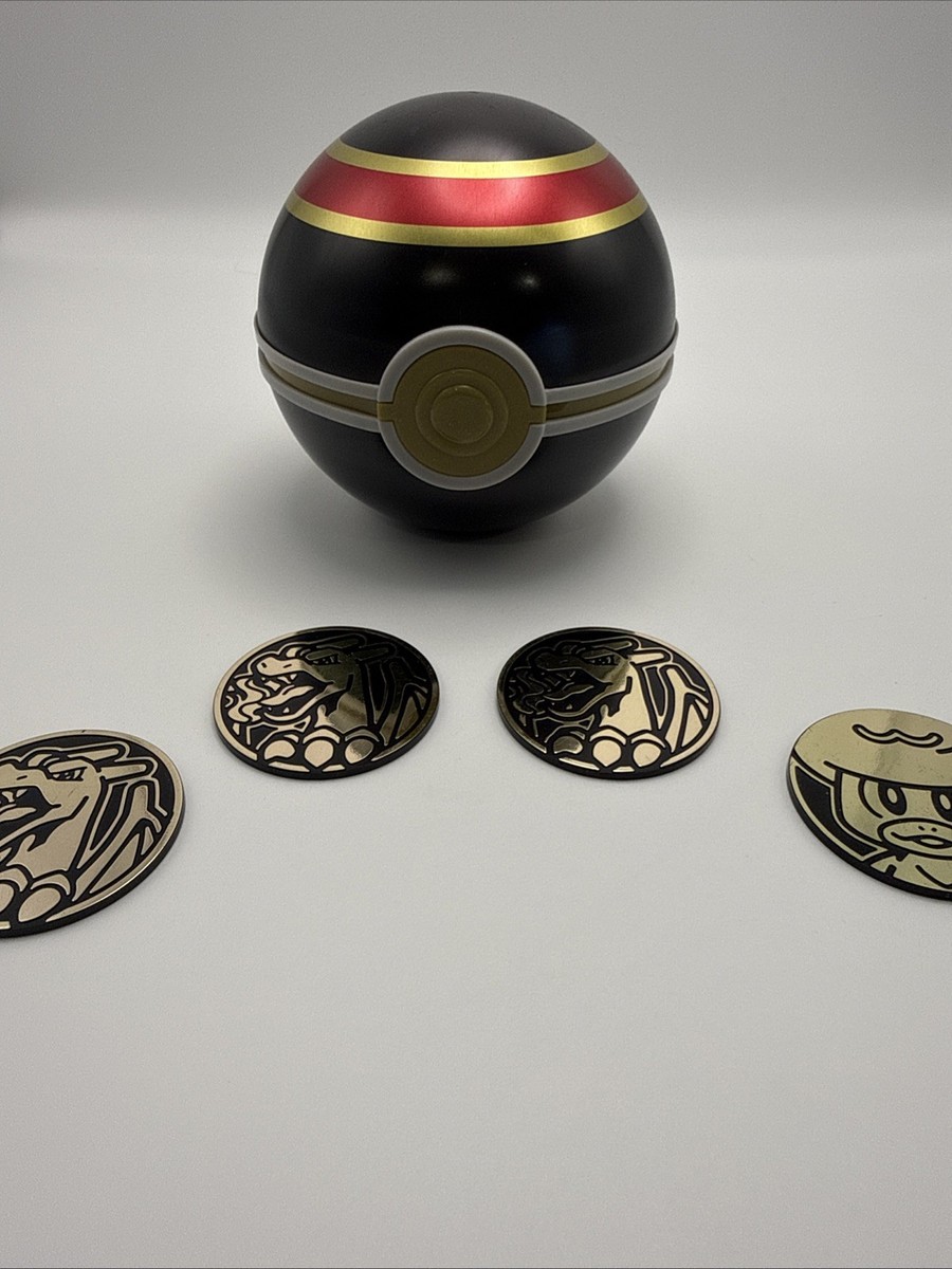 Pokemon TCG: Luxury Ball Tin And 4 Coins | eBay