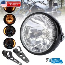 Universal Led Headlight For Most Of The Motorcycle With 7 Headlight Us Stock