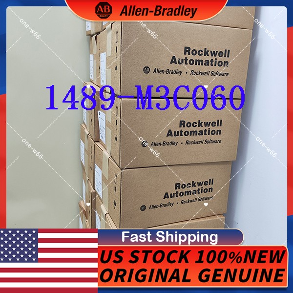Factory sealed New Allen Bradley 1489-M3C060 UL489 6 A Miniature Circuit Breaker
