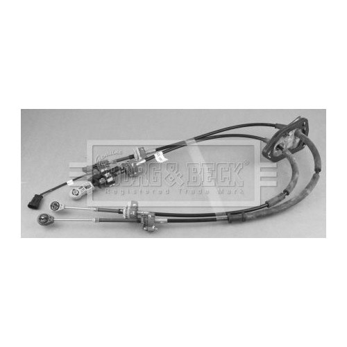 BORG & BECK Cable Pull, manual transmission BKG1043