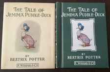 VG 1960s Vintage Edition Hardcover in DJ Tale Jemima Puddle Duck Beatrix Potter