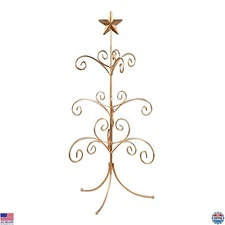 Tripar 22" Gold Metal 3-Tier Mini Jewelry Organizer & Ornament Display Tree