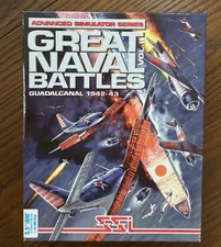GREAT NAVAL BATTLES Vol II SSI 3.5 Floppy IBM Compatible. Complete