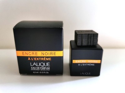MINIATURE LALIQUE INK NOIR A L'EXTREME EAU DE PARFUM 4,5 ML VOLL