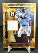 2023 Panini Chronicles #GSS-MA Mason Auer Gold Standard Swatches