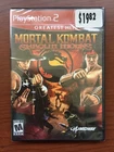 Mortal Kombat Shaolin Monks (Sony PlayStation 2 PS2, 2005) Brand New