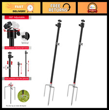 3-in-1 Adjustable Aluminum Camera Mount, 360  Universal Screw for Hunting  Sola