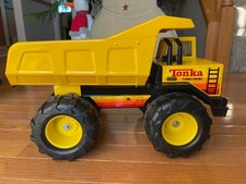 Vintage 80s Tonka Turbo Diesel Dump Truck 016AE2 Pressed Steel 1980s USA Made