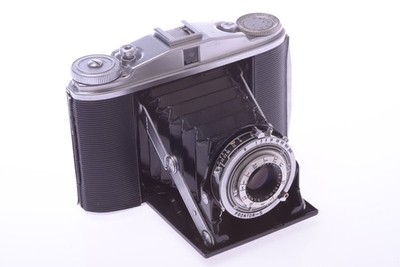   AGFA ISOLETTE II 6X6 120 ROLL FILM CAMERA *MINTY, READ* APOTAR 85MM 4.5 LENS