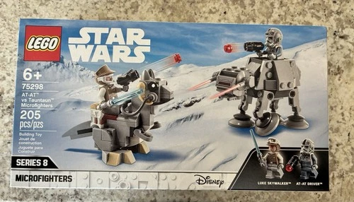 NEW - LEGO: 75298 AT-AT vs. Tauntaun Microfighters - Retired / 2022 - Ships Fast