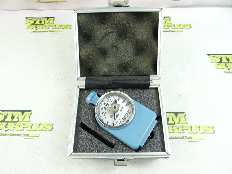 NICE! PTC TYPE A DUROMETER MODEL #306L + CASE