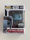 Star Wars Aayla Secura #217 Smuggler's Bounty Exclusive Funko Pop! w/ Protector