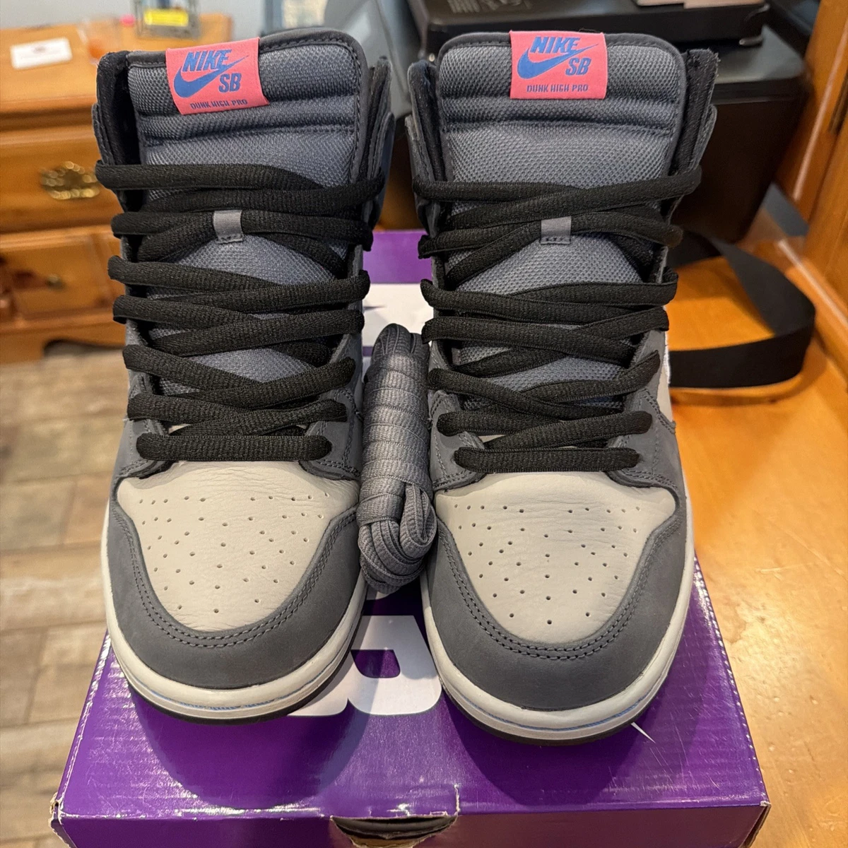 Las mejores ofertas en Nike Dunk Pro SB High Medium Grey | eBay