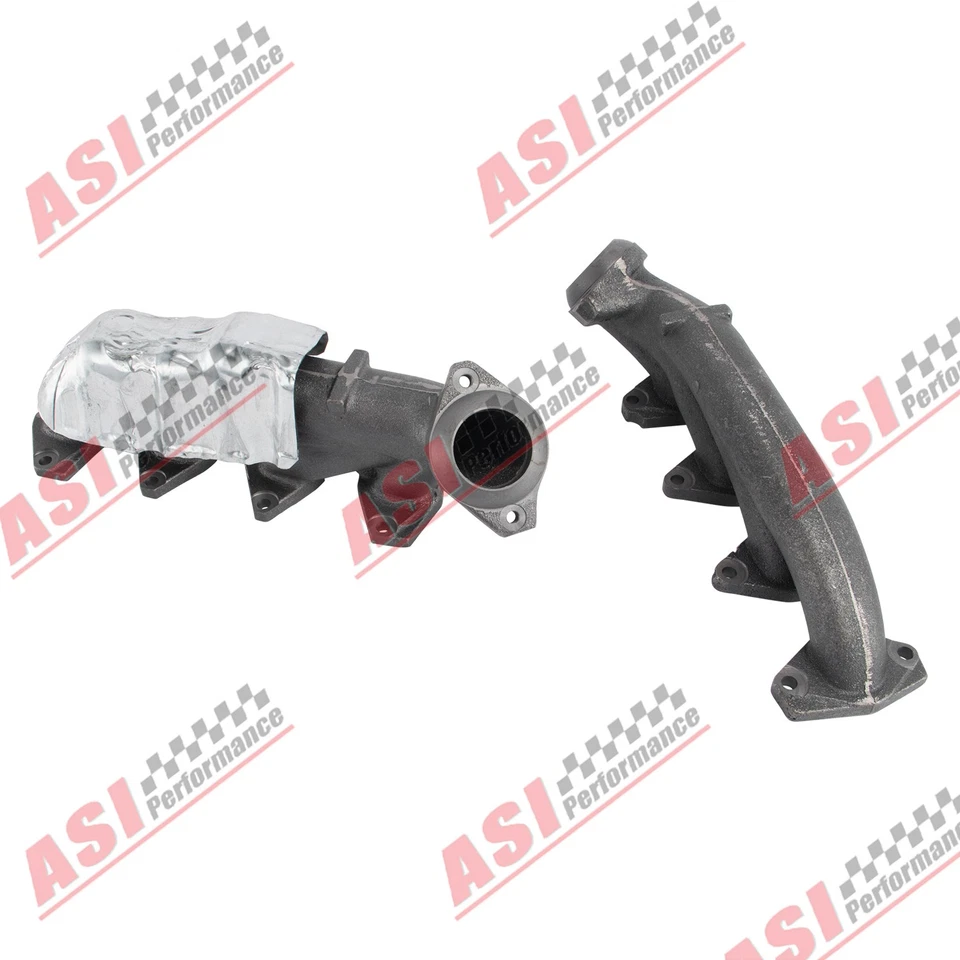 2Pcs, Exhaust Manifolds Driver &Passenger Side for 2004-09 Ford F150 Expedition Foto 4 de 4