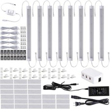 LED Under Cabinet Lighting wired Plug in or Hardwired Under Counter LED Lights