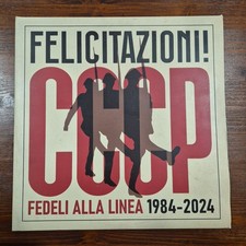 LP CCCP Fedeli Alla Linea 1984-2024 Felicitazioni! Universal Italy