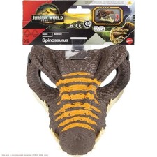 Jurassic World Rebirth Roarin Spinosaurus Dinosaur Mask Mattel New