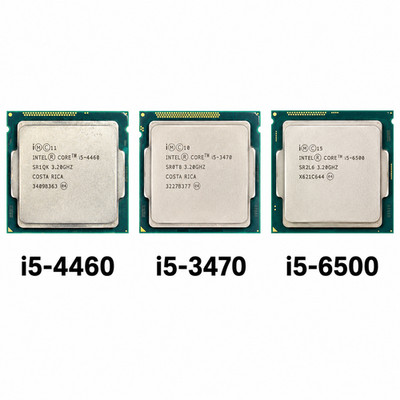 Intel Core i5 CPU Processor Choose Model i5-6500 i5-4460 i5-3470 Tested