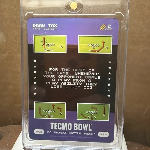 2026 Bo Jackson Battle Arena Tecmo Bowl BPL9 Draw Tax Battle Foil