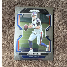 Panini 2021 Prizm Josh Allen #117 Buffalo Bills NFL Base Set Football Card