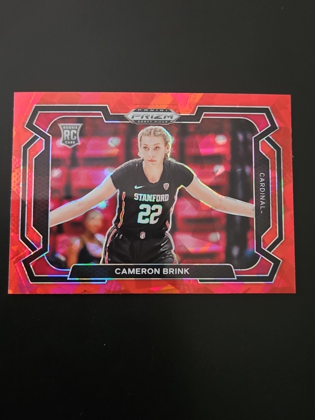CAMERON BRINK 2024 Panini Prizm Draft Variation RC Rookie RED ICE PRIZM #89