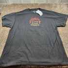 Orange County Choppers Mens Graphic T-Shirt Black Flame Logo Large NWT