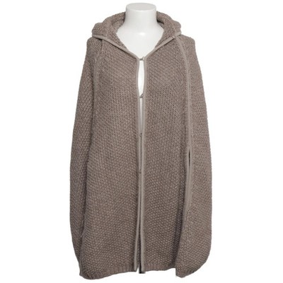 Stefanel, Strickjacke, Damen, Größe: M/L, Grau, Sonstiges, Grobstrick #moV