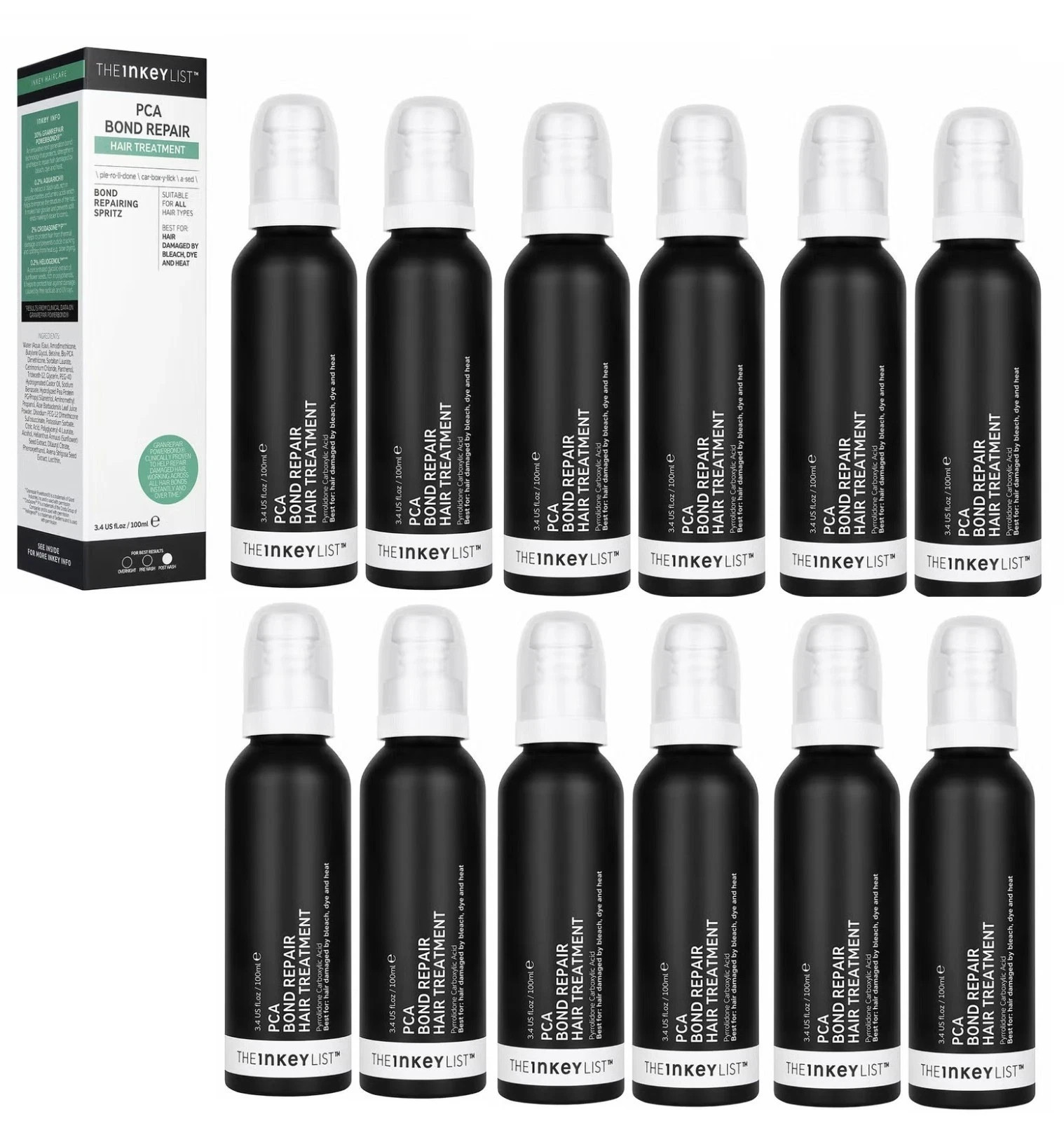 The Inkey List PCA Bond Repair Hair Treatment 100ml -2 Pack - Image 5