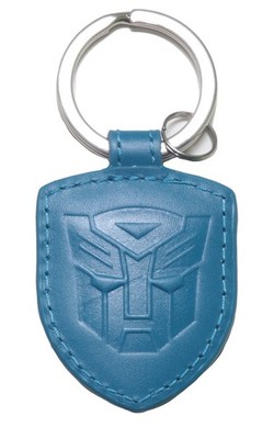 Porsche Leder Schlüsselanhänger Wappen Transformers Rise of the Beasts Blau