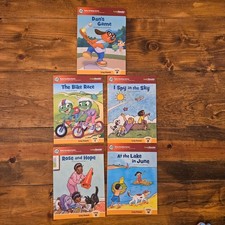 LeapFrog LeapReader Early Reading Series Long Vowels Books Lot of 5 Interactive