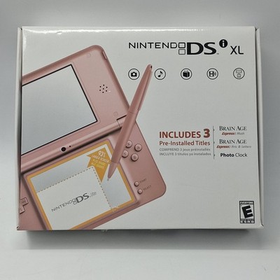 Nintendo DSi XL Pink Empty Box Only With Inner Box No Console 