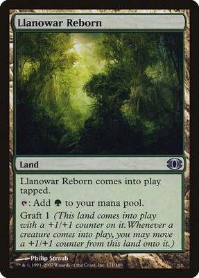 Llanowar Reborn [Future Sight] Moderately Played