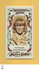 2018 Topps Allen & Ginter Mini Indigenous Heroes #MIH1 Mangas Coloradas