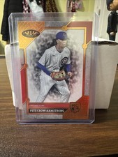 PETE CROW-ARMSTRONG - 2024 Topps Tier One BRONZE FOIL RC #84 Cubs