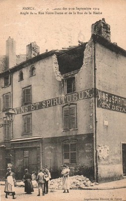 CPA 54 - NANCY (M. et Moselle) - Ecke Rue Notre Dame et rue de la Hache