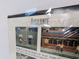 Vigilante TurboGrafx-16 1989 COMPLETE IN BOX NEC Vintage Video Game w/ Hangtab