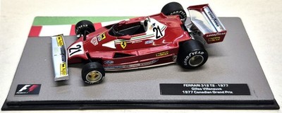 Ferrari 312 T2 - Gilles Villeneuve 1977, Maßstab 1:43 Diecast Modell Formel 1 Auto