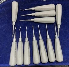 Lot of 12 PCS hu friedy Dental Elevator Combo Apexo E301 E302 E303