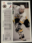 Craig Janney Boston Bruins autographed hockey card (1992-93 Upper Deck #128) — photo 2