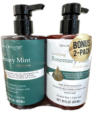 Beauty Untouched Mint Rosemary Fortifying Shampoo  Conditioner 16 fl oz Each