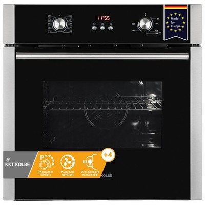 KKT KOLBE Einbau Backofen autark 60cm Heißluft Grill-/Brat-System Timer