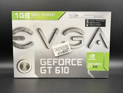 EVGA Nvidia Geforce GT 610 1GB DDR3 Graphics Card 01G-P3-2615-KR